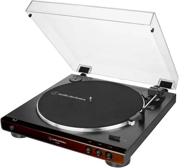 Audio-Technica AT-LP60X Automatic Belt Drive Stereo Turntable (Black)