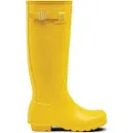 Hunter Original Tall Matte Rain Boots - Yellow - 6M