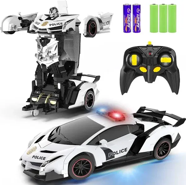 FDJ Remote Control Car Transform Toys Car Robot