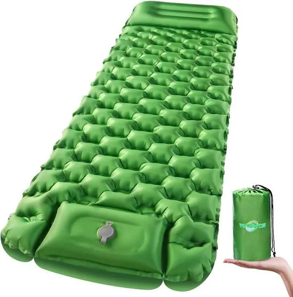 Sleeping Pad - E-Z Time Ultralight Inflatable Sleeping Pad Hiking Camping Blue