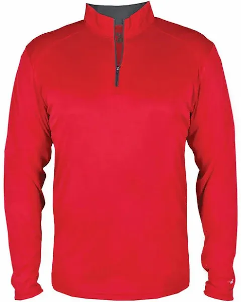 Badger Men's B-Core Quarter-Zip Pullover