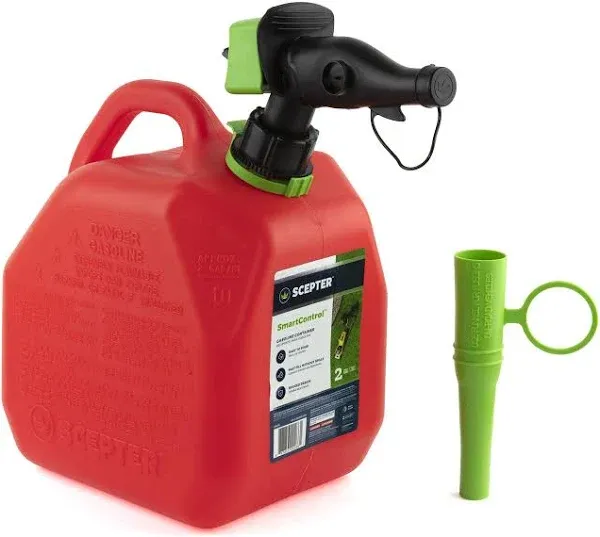 Scepter FR1G252 2 Gallon Red Gasoline Can