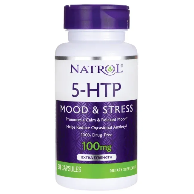 NATROL: 5-HTP 100 mg, 30 Capsules