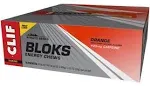 Clif Bloks Energy Chews, Orange - 18 pack, 2.12 oz packets