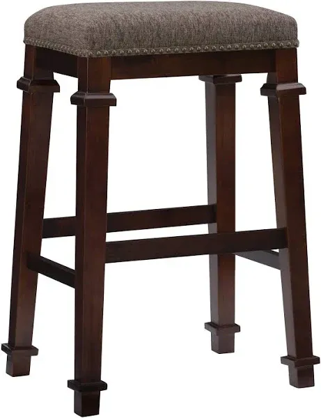 Linon Kennedy Backless Bar Stool