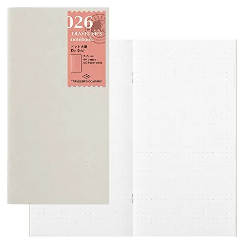 026 Dot Grid | Traveler's Notebook Regular Refill