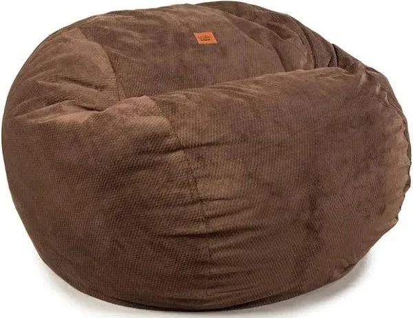 CordaRoy's - Moss Chenille Convertible Bean Bag Chair - Queen