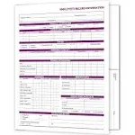 - Employee Record Folders. 25 Pack. Secure, Discreet Employee Info Records, Prep