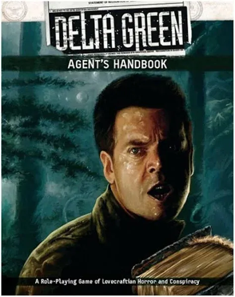 Delta Green RPG Agent&#039;s Handbook NEW