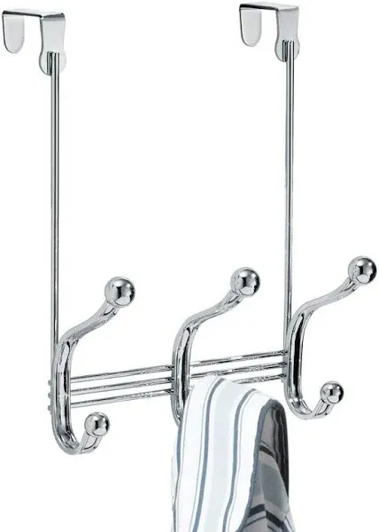 Interdesign York Lyra 3 Hook Over the Door Rack