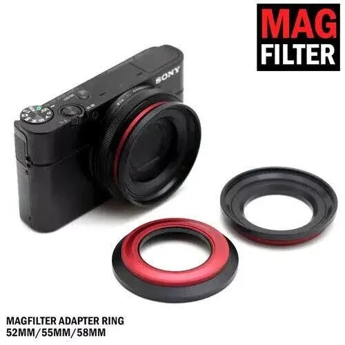 Kamerar MagFilter 52mm Threaded Adapter Ring with Carrier Bag for Sony RX100 IV