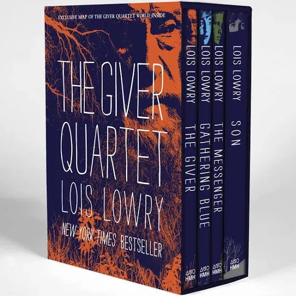 Giver Quartet Set.: The Giver Quartet Box Set by Lois Lowry (2014, Hardcover)