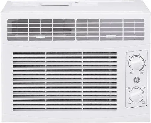 GE 5,000 BTU Window Air Conditioner 150 sq. ft White