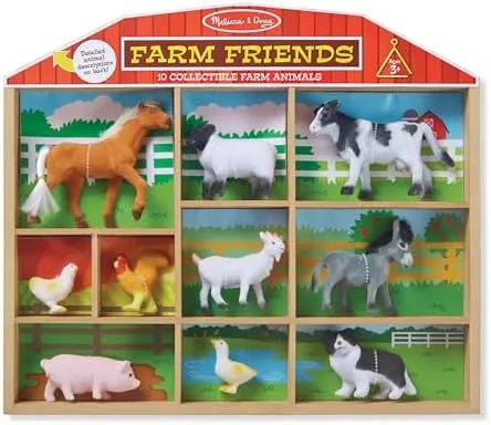 Melissa & Doug Farm Friends Collectible Farm Animals