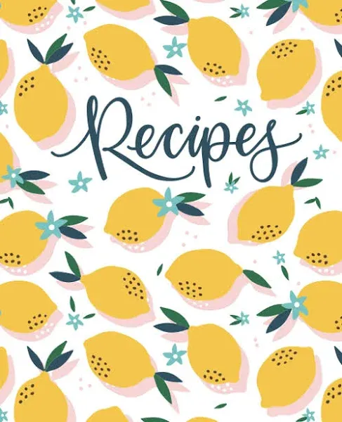 Recipe Book: A Blank Cookbook to Write in Your Own Recipes