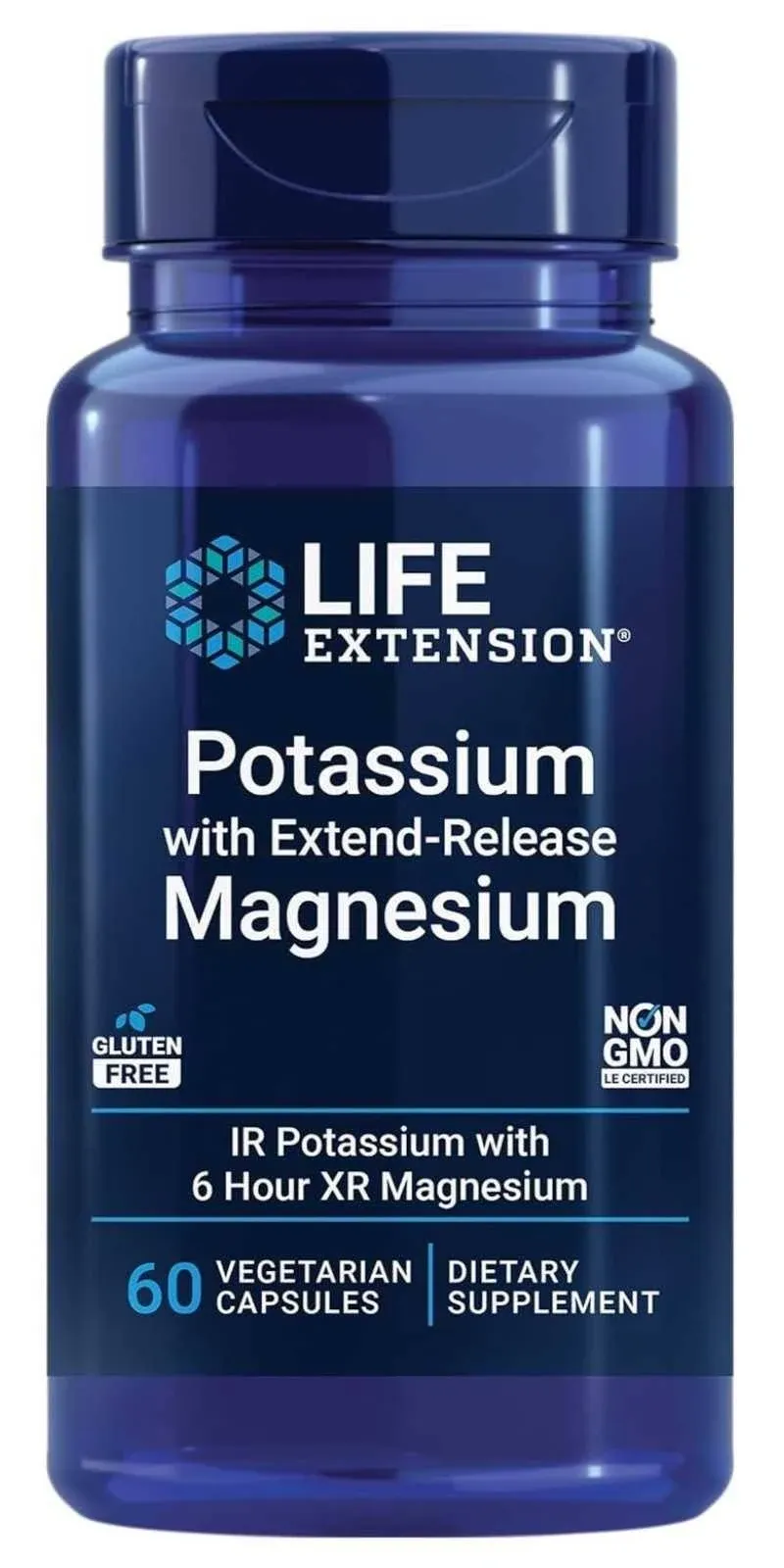 Life Extension - Potassium with Extend-Release Magnesium - 60