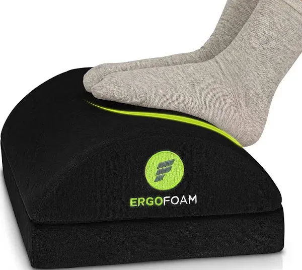 ErgoFoam Adjustable Desk Foot Rest