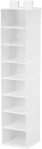 Honey Can Do 8 Shelf Hanging Organizer - White