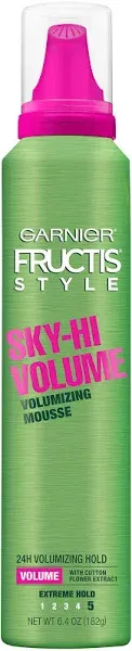 Fructis Style Extreme Hold 24h Volumizing Mousse (6.4 oz)