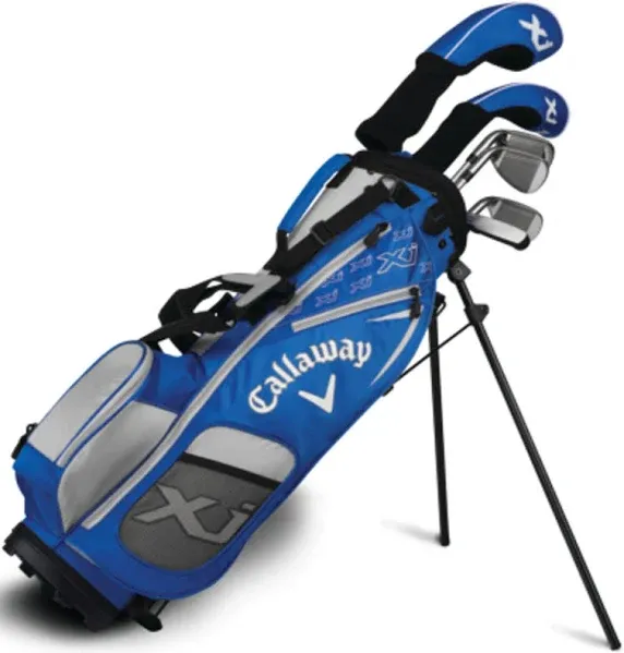 Callaway Junior XJ-2 6 PC Set Blue Right Hand W/ Bag!