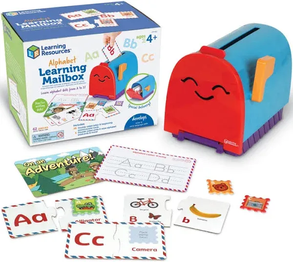 Learning Resources Alphabet Learning Mailbox