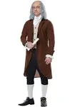 California Costume BENJAMIN FRANKLIN/COLON<wbr/>IAL MAN Men Halloween-Miss<wbr/>ing part