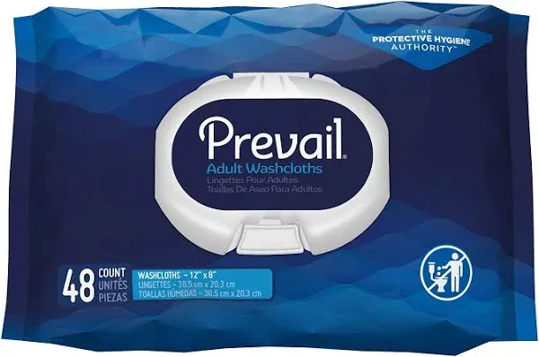 Prevail Soft Pack Washcloths