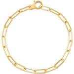 Kendra Scott Large Paperclip Chain Bracelet in 18k Gold Vermeil