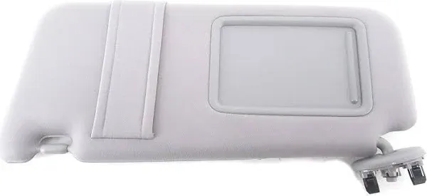 GENUINE TOYOTA 07-11 CAMRY DRIVER GRAY SUNVISOR WITHOUT SUNROOF 74320-33E80-B0