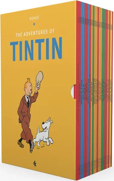 The Adventures of Tintin: Paperback Boxed Set 23 titles