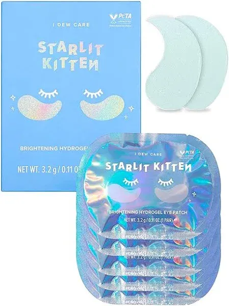 I DEW CARE - Starlit Kitten Brightening Hydrogel Eye Patch - 3.2g*5ea