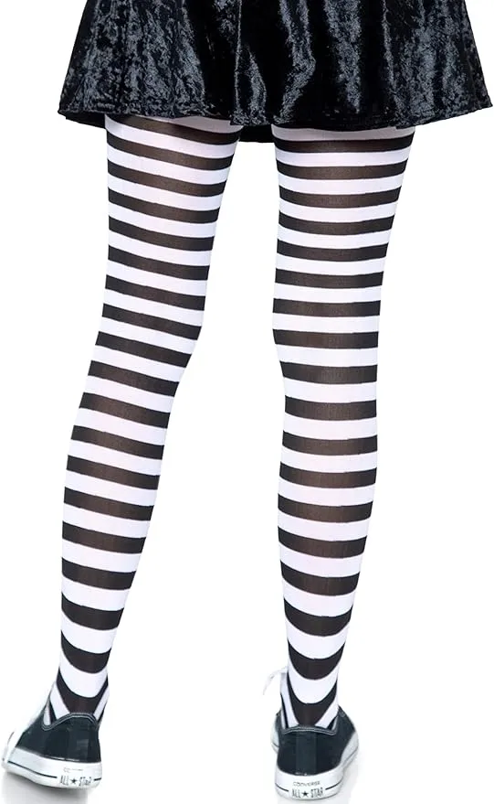 Leg Avenue Women's Nylon Striped Tights