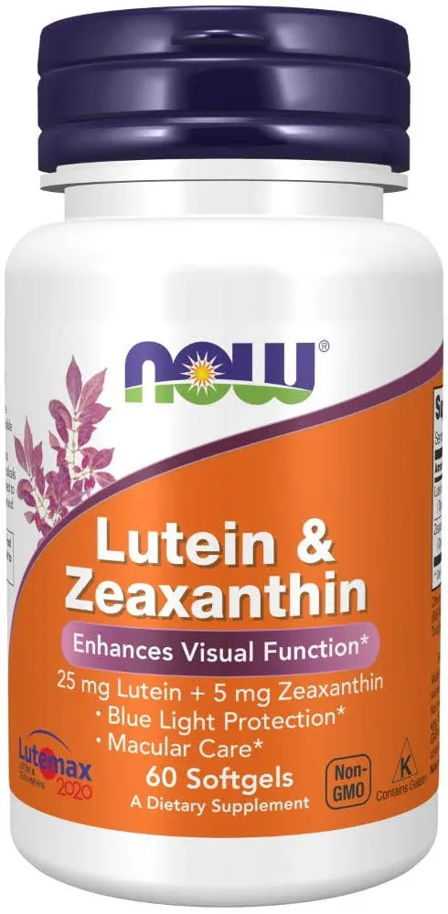 NOW- Lutein & Zeaxanthin 60 Softgels