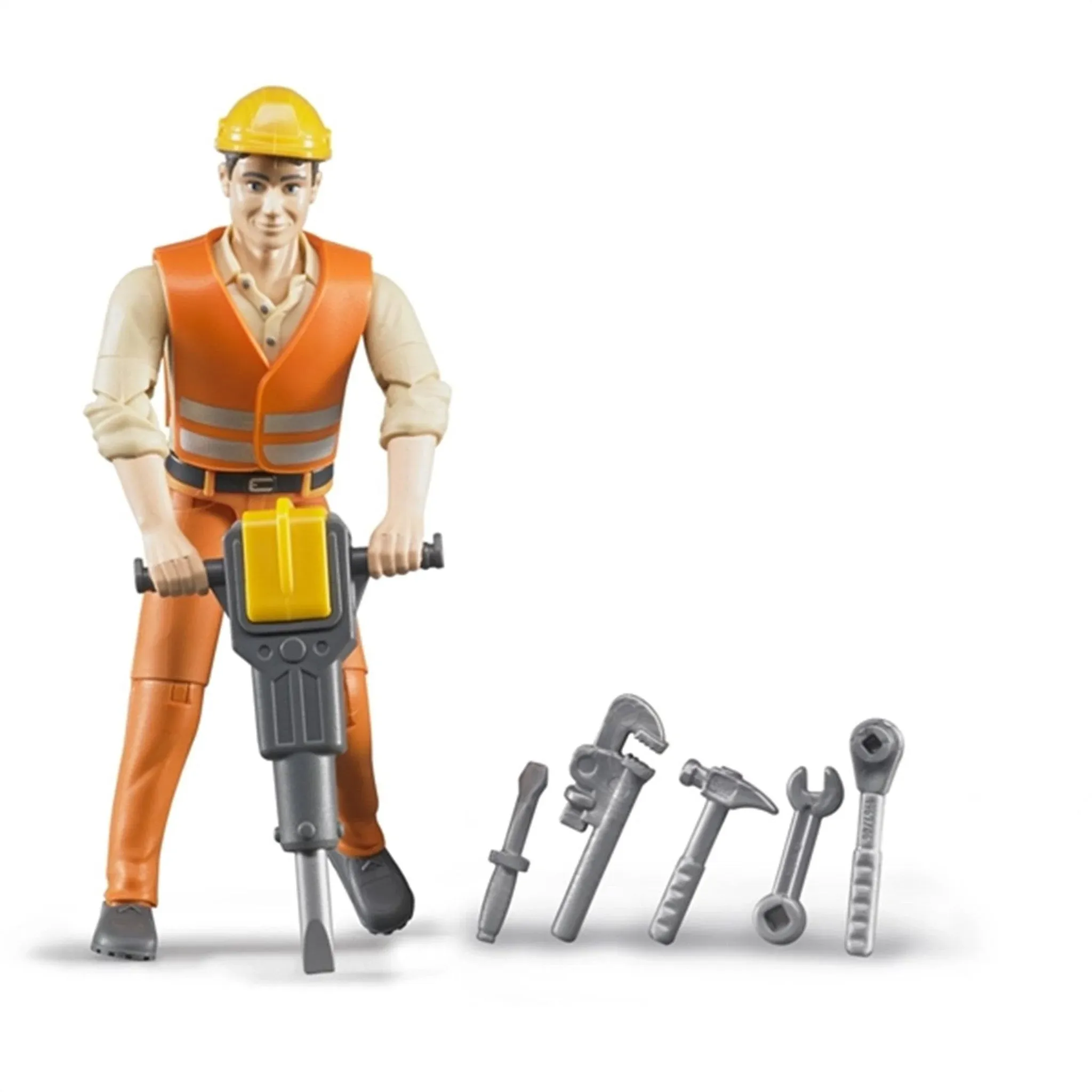 Bruder Construction Worker with Accessories