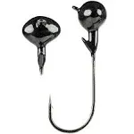 Strike King Tour Grade Football Head Jig - 1/8oz Black