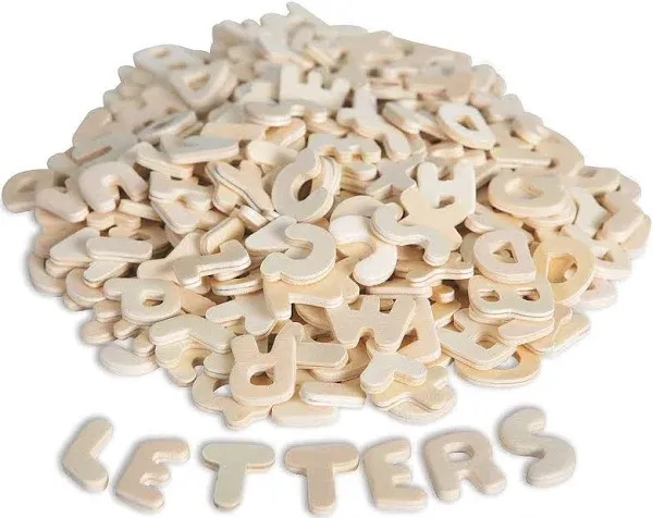 S&S Worldwide Wooden Letters Set of 300