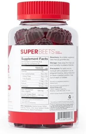 HumanN SuperBeets Circulation Gummies