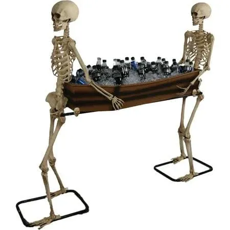 Skeletons Carrying Coffin