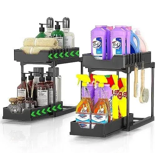 2 Pack Under Sink Organizers and Storage