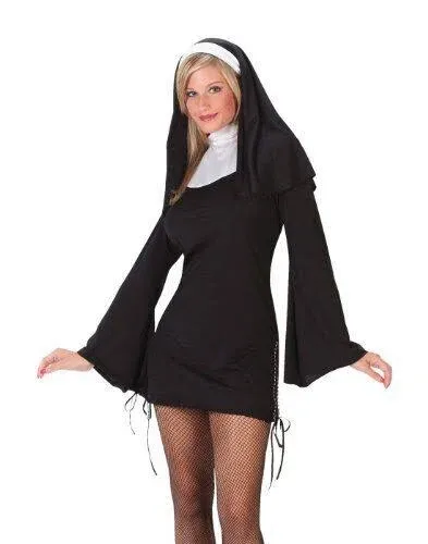 Fun World Women's Naughty Nun Costume