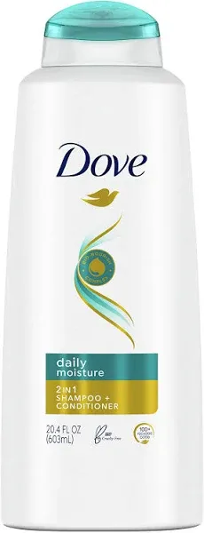 Dove Daily Moisture 2 in 1 Shampoo and Conditioner