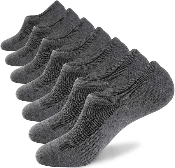 WANDER No Show Socks Mens 7/8 Pair Cotton Thin Non Slip Low Cut Men Invisible So