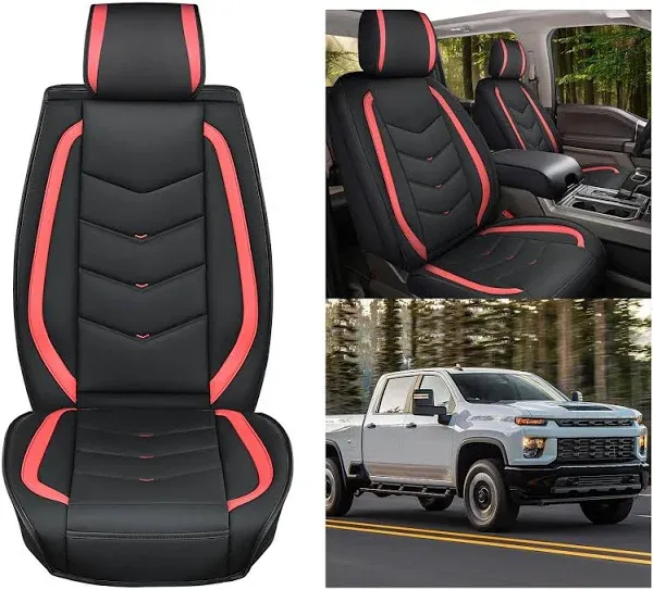  Car Seat Covers Custom Front Sets 2 Seat Chevy Silverado/GMC Sierra 2007-2024