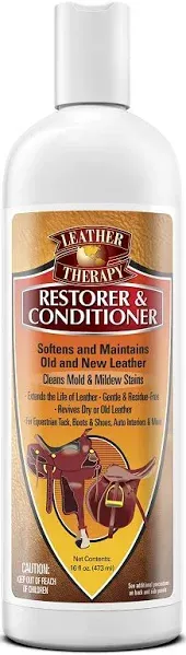 Leather Therapy Restorer and Conditioner 16oz