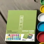 KURETAKE Watercolor Paint Gansai Tanbi Colors Set MC20/24V Set of 24 colors