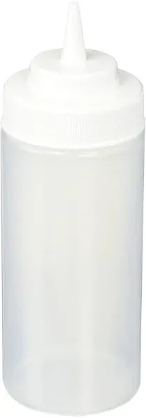 Winco PSW-16 Wide-Mouth Squeeze Bottle