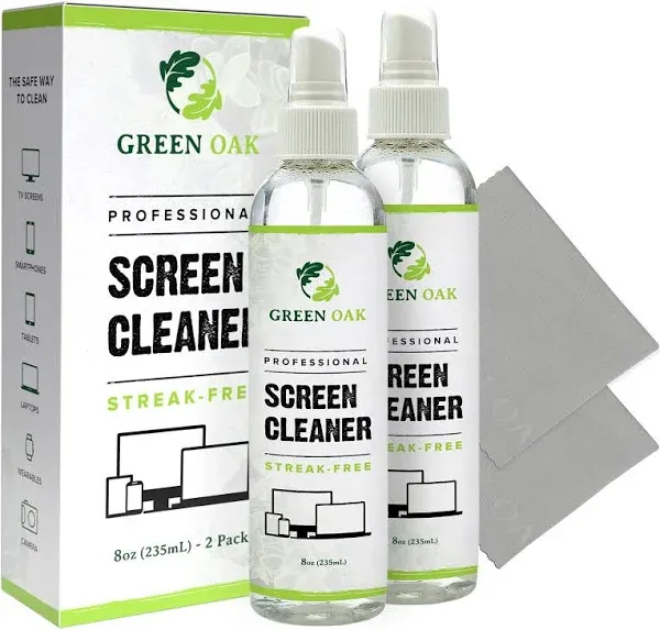 Screen Cleaner Green Oak Screen Cleaner Spray for LCD, LED Electronic