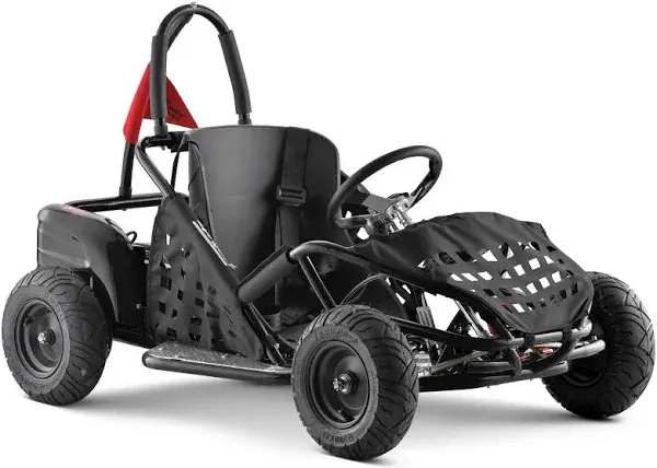 MotoTec 48V 1000W Off Road Go Kart - Black