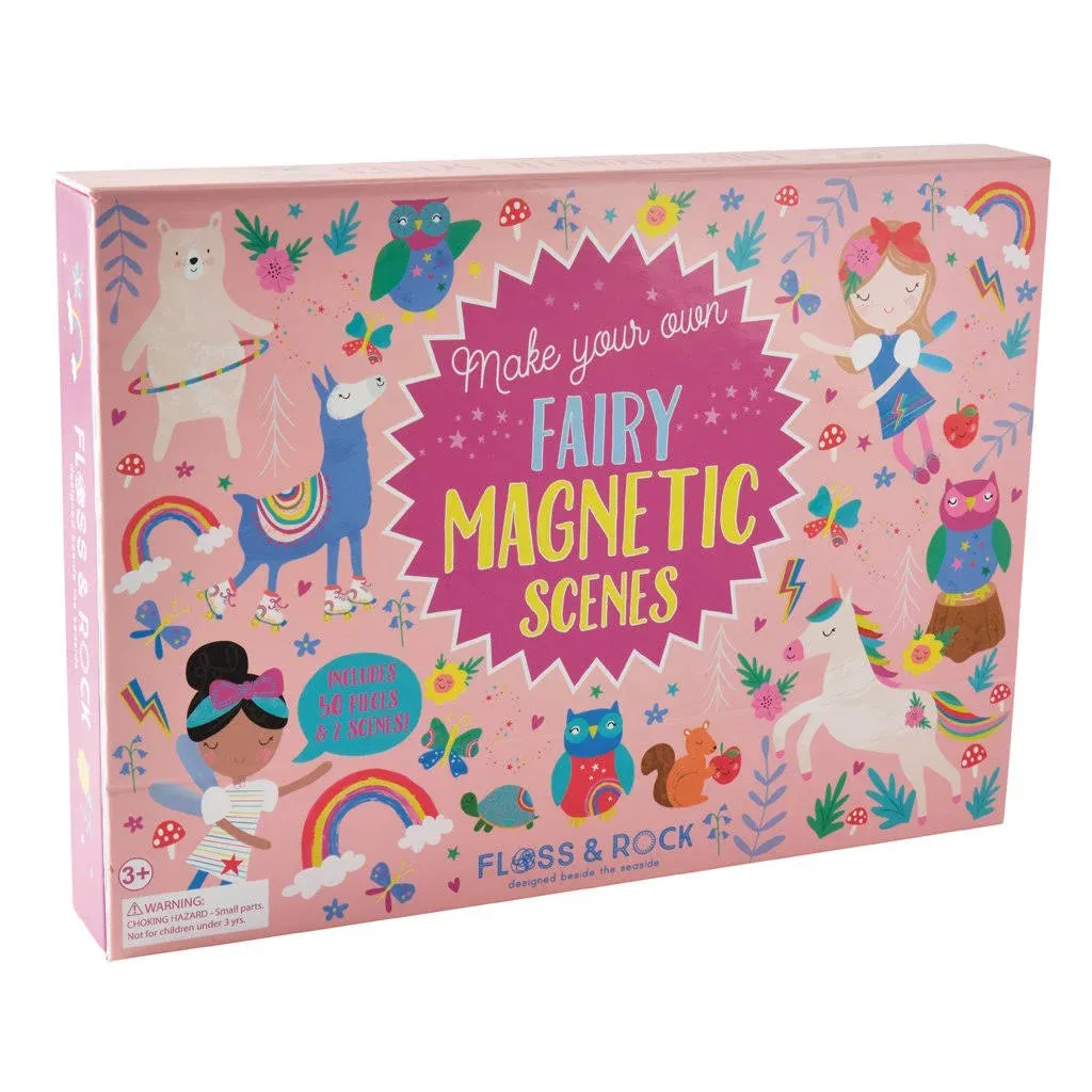 Floss & Rock - Magnetic Play Scenes - Rainbow Fairy