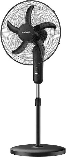 Holmes 18" Digital Oscillating 3 Speed Stand Fan with Remote Control